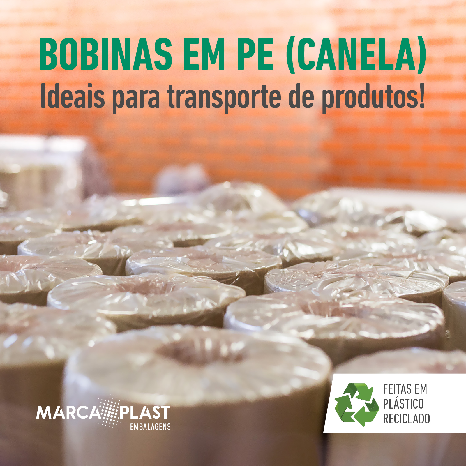 Bobinas em Canela (PE): ideais para transporte de produtos
