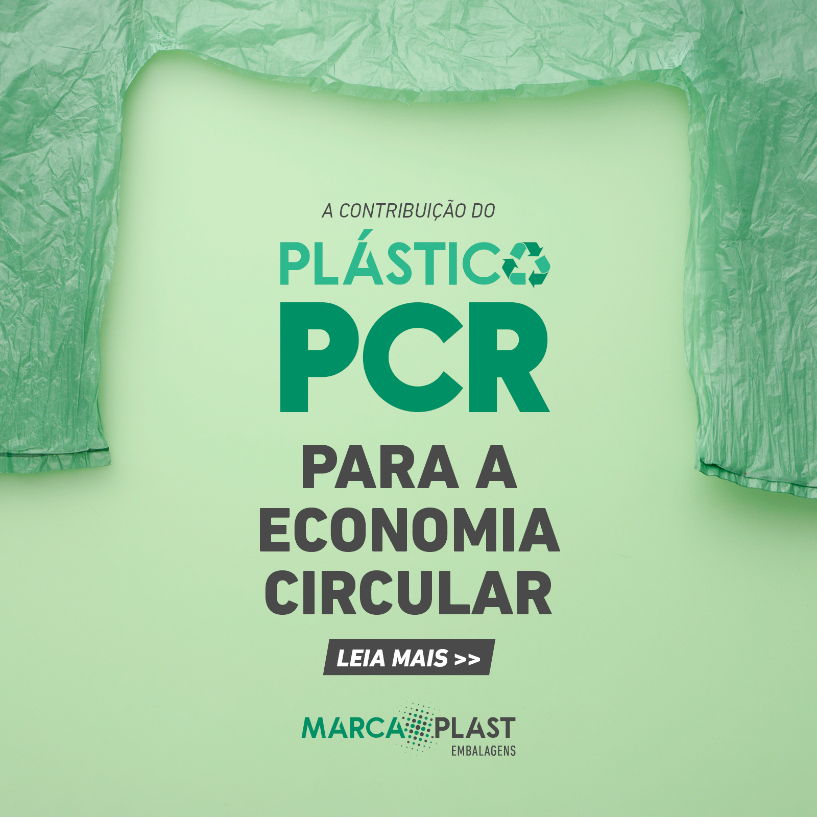 A contribuição do Plástico PCR para a economia circular