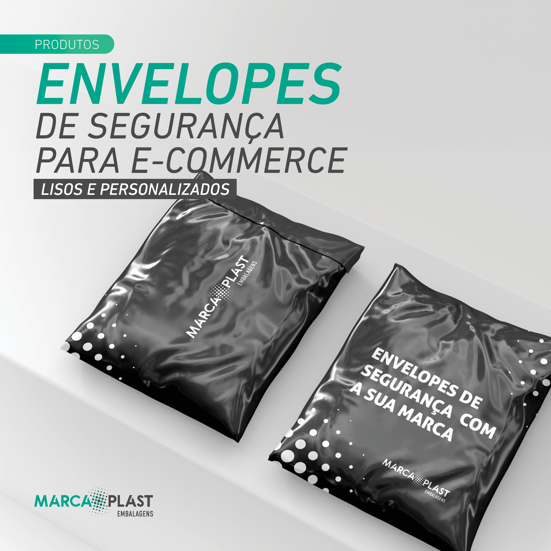 Envelopes de Segurança para E-commerce da Marcaplast