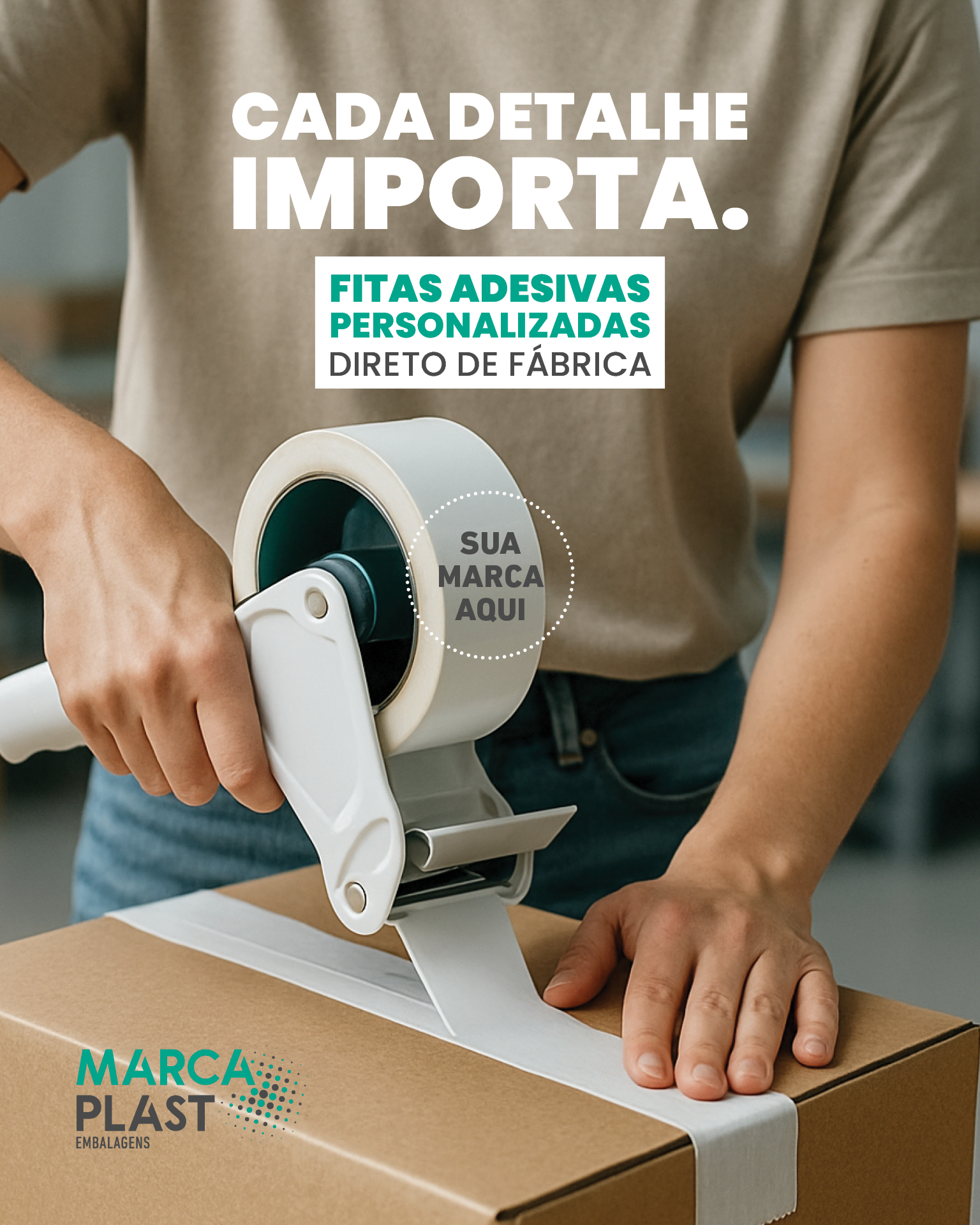 Fitas adesivas personalizadas: cada detalhe importa