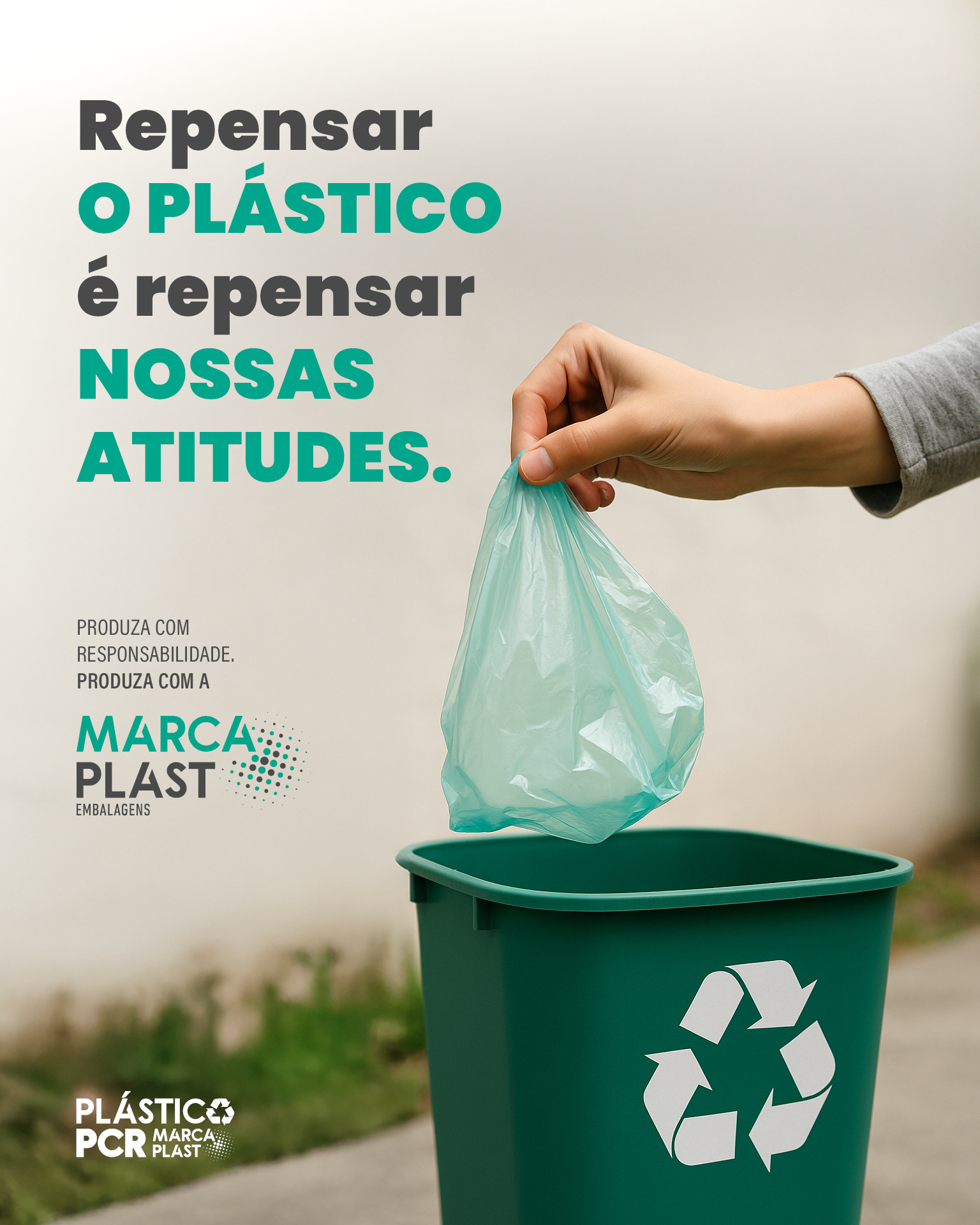 Repensar o plástico é repensar nossas atitudes