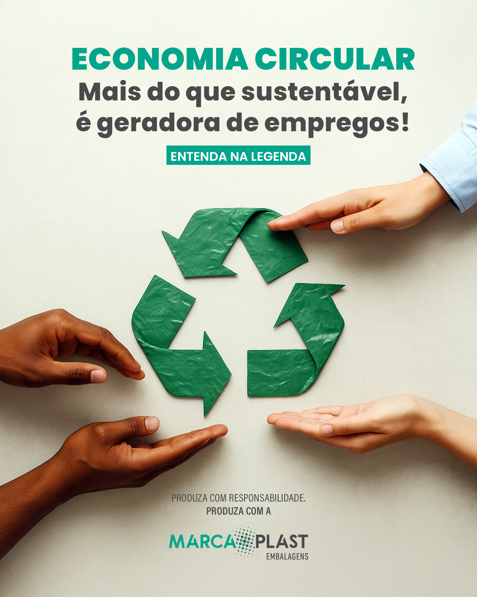 Economia circular: mais do que sustentável,  é geradora de empregos!
